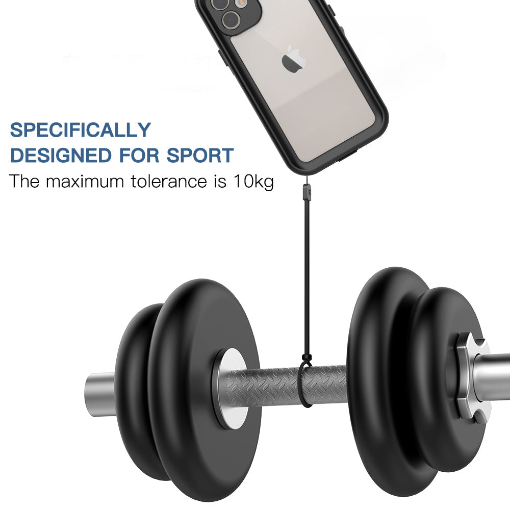 TPU+PC material snowproof, waterproof, dustproof, and shockproof phone case(iPhone 12/12 mini/12 Pro/12 Pro Max)