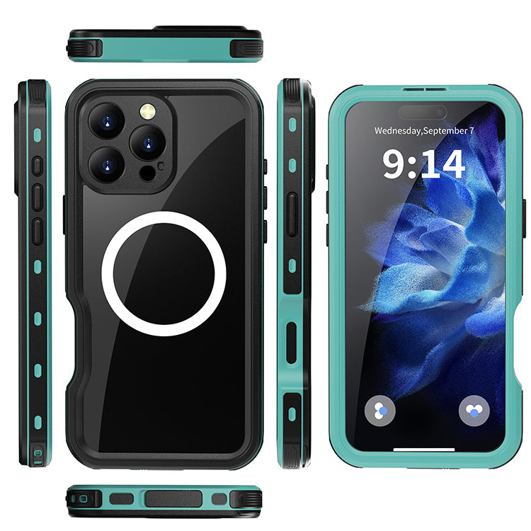 TPU+PC material snowproof, waterproof, dustproof, and shockproof phone case(iPhone 16/16 Plus/16 Pro/16 Pro Max)