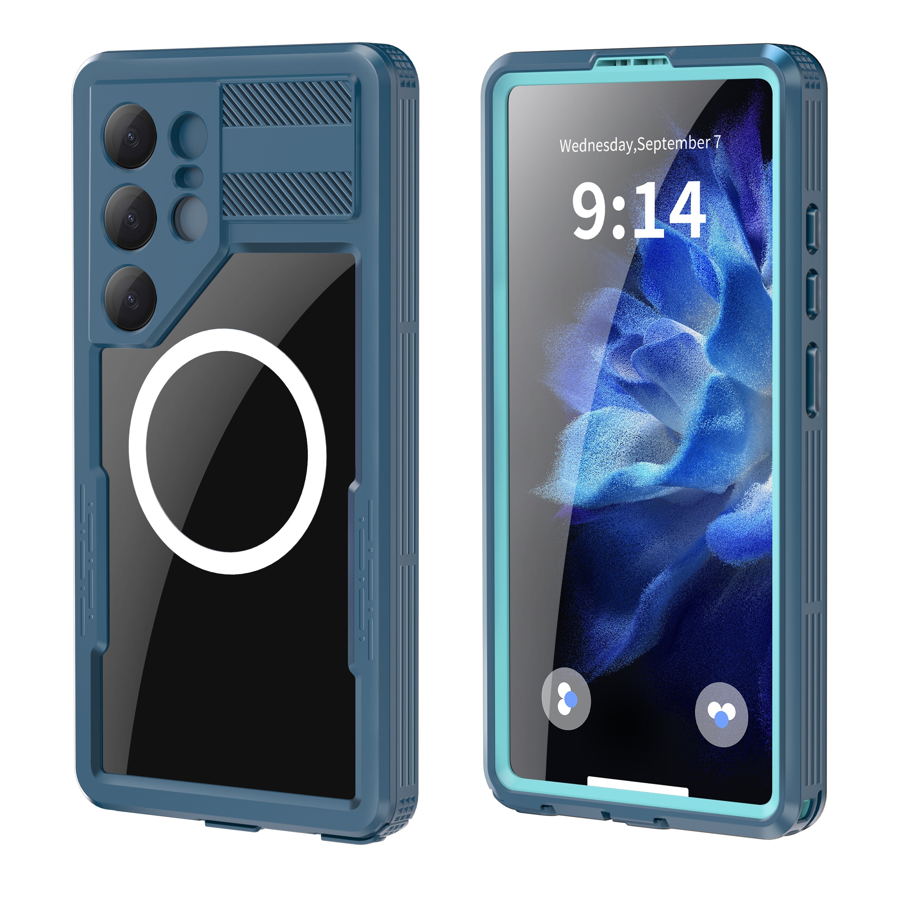 TPU+PET+PC material snowproof, waterproof, dustproof, and shockproof phone case(Samsung Galaxy S25/S25 Plus/S25 Ultra)