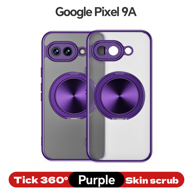 Magnetic TPU+PC Protective Case with 360° Rotating Stand (Compatible with Google Series)