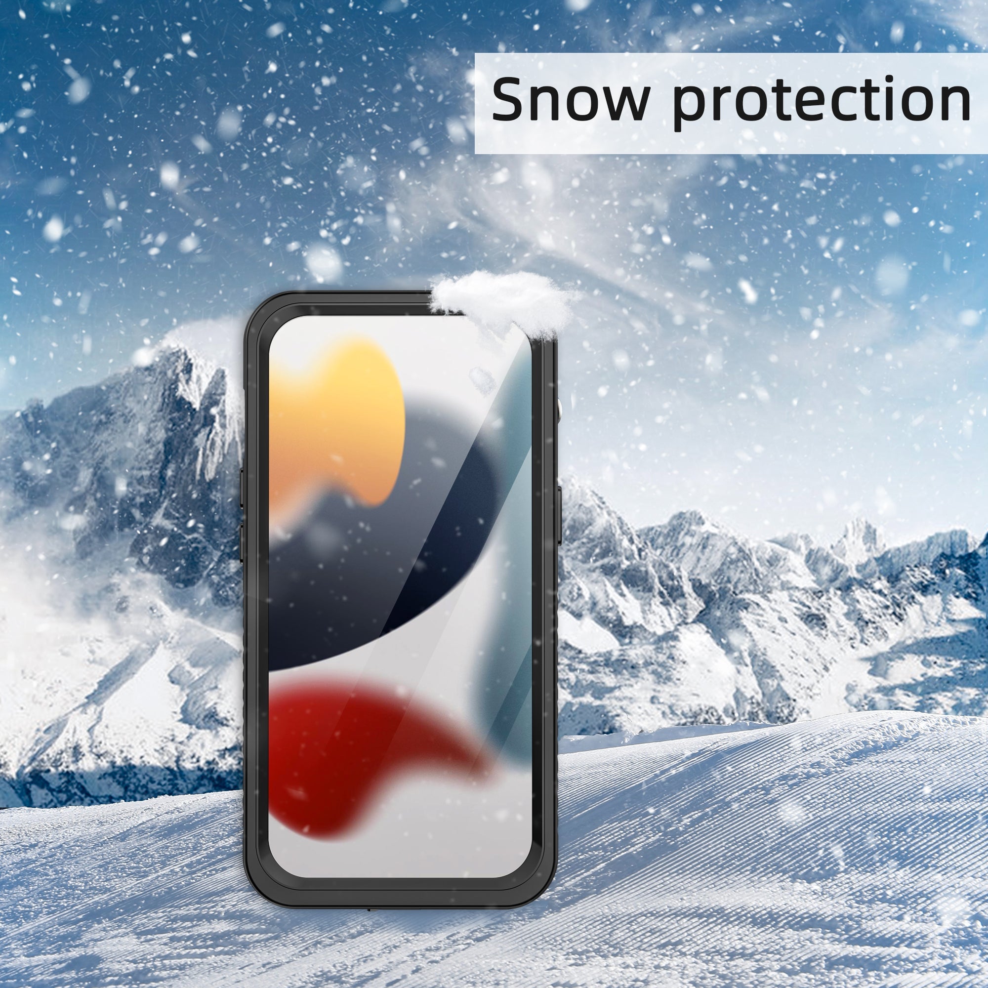 TPU+PET+PC material snowproof, waterproof, dustproof, and shockproof phone case(iPhone 15/15 Plus/15 Pro/15 Pro Max)
