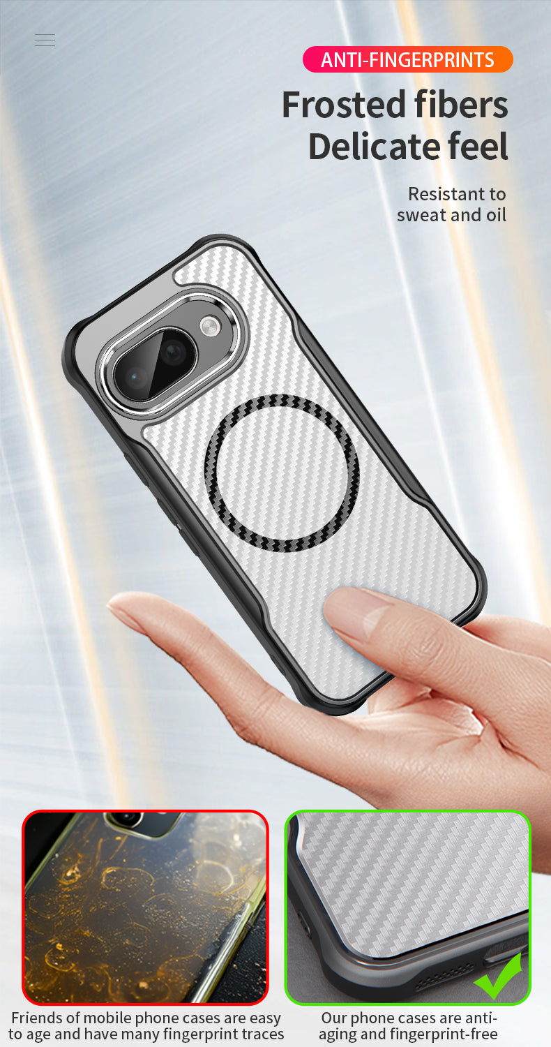 Premium TPU + PC + Acrylic Protective Case for Pixel 9A