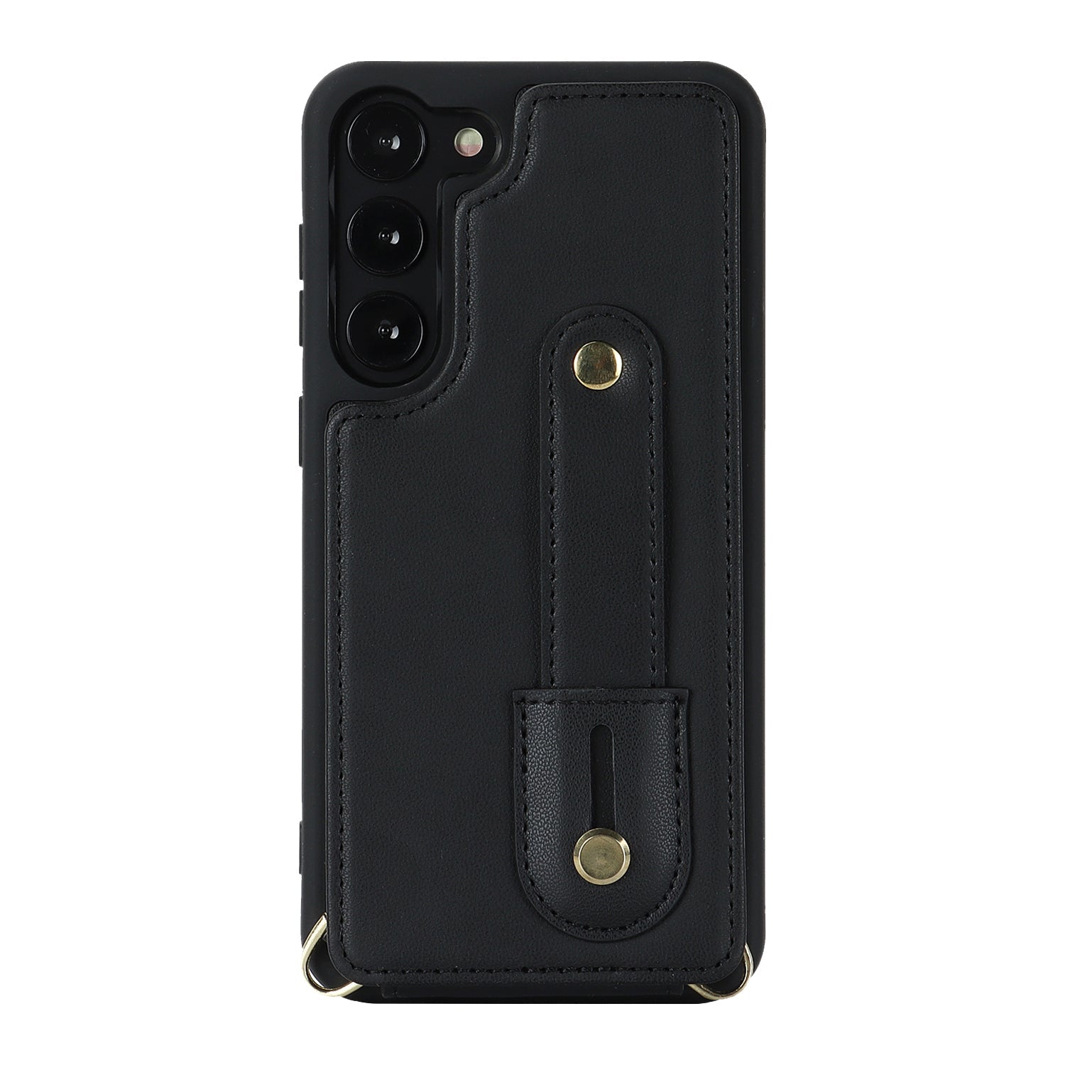 TPU + PU Protective Case with Lanyard for Samsung Galaxy S23 Plus