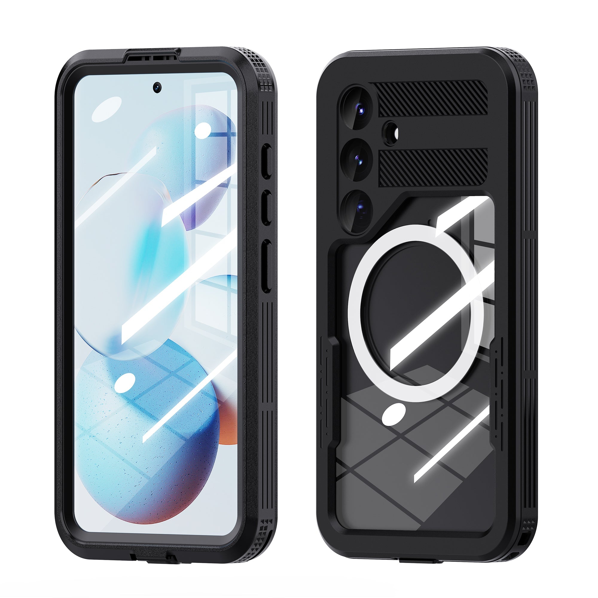 TPU+PET+PC material snowproof, waterproof, dustproof, and shockproof phone case(Samsung Galaxy S25/S25 Plus/S25 Ultra)