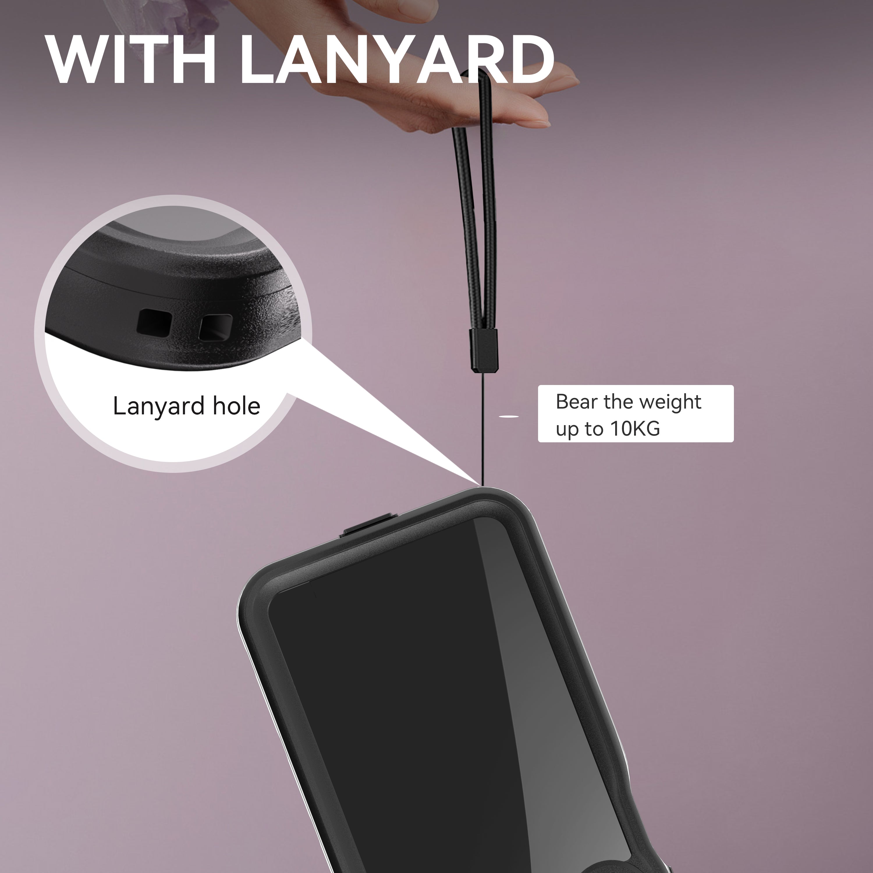 TPU+PET+PC material snowproof, waterproof, dustproof, and shockproof phone case（Samsung A16）