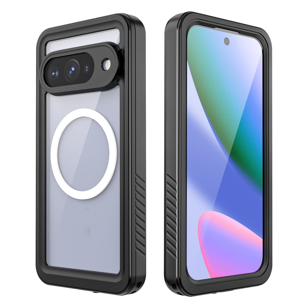 TPU + PET + PC Material Magnetic Phone Case with Snow, Water, Dust, and Drop Protection(Pixel 10/10Pro/10Pro XL)