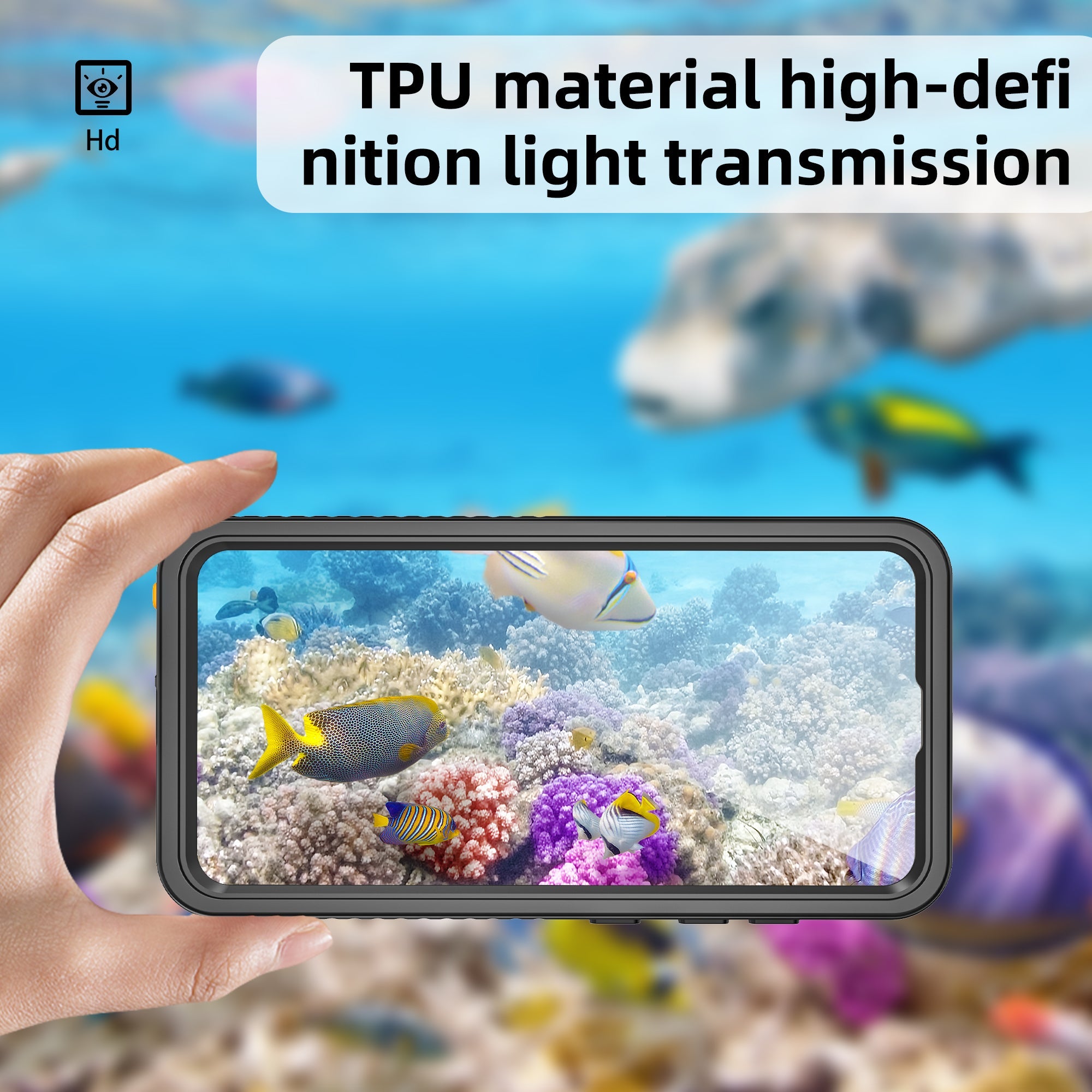 TPU+PET+PC material snowproof, waterproof, dustproof, and shockproof phone case(Samsung Galaxy S25/S25 Plus/S25 Ultra)