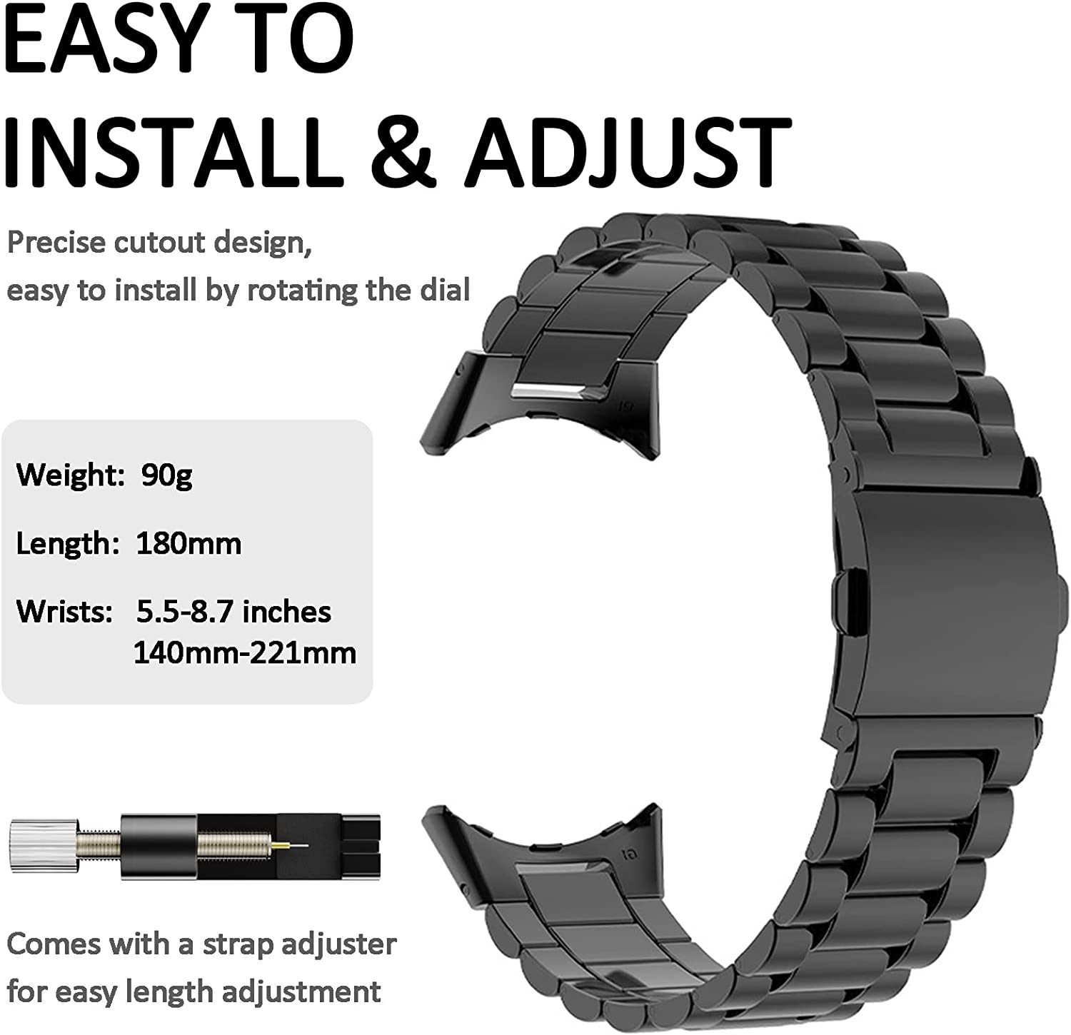 Google Pixel Watch Metal Links Band