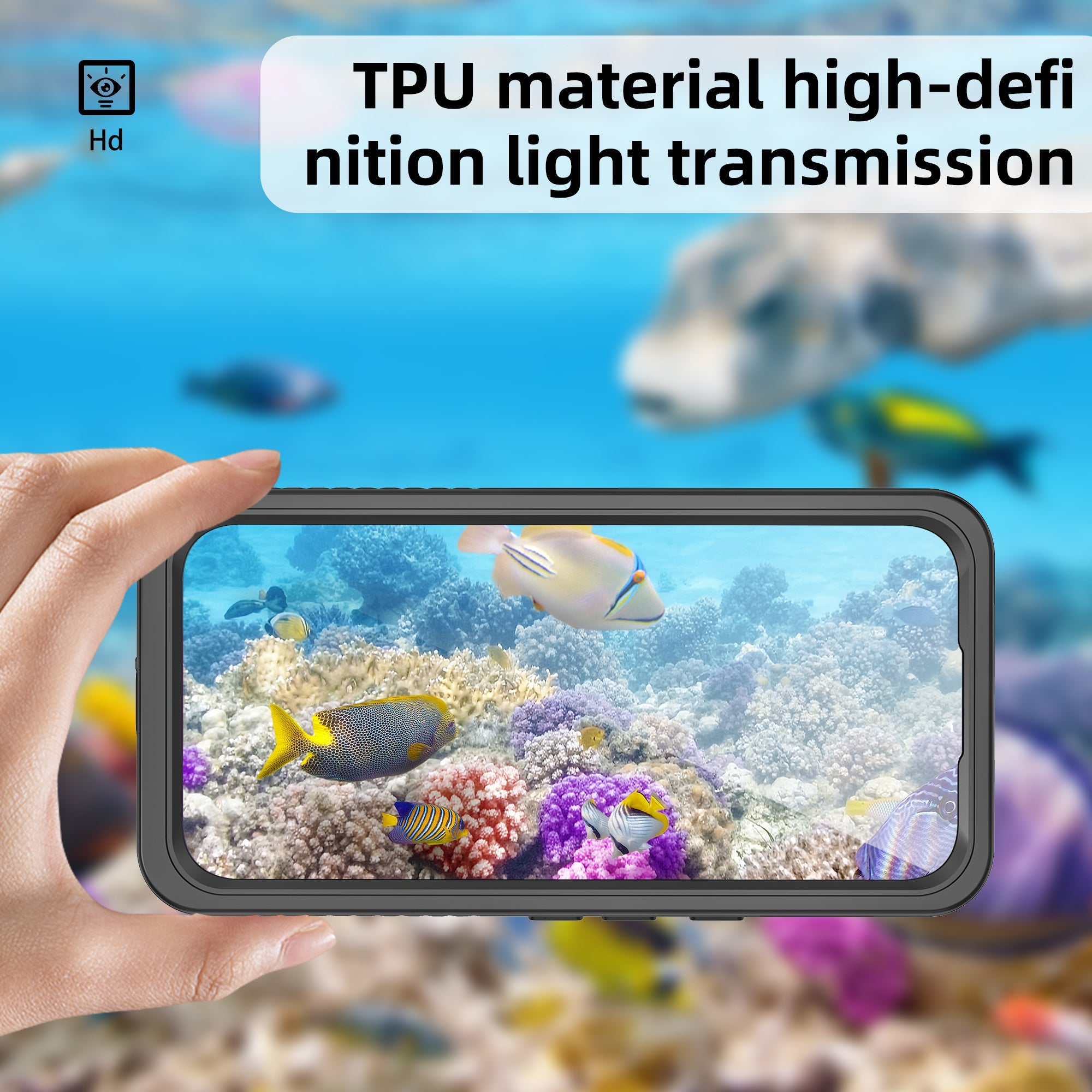 TPU + PET + PC Material Magnetic Phone Case with Snow, Water, Dust, and Drop Protection(Pixel 10/10Pro/10Pro XL)