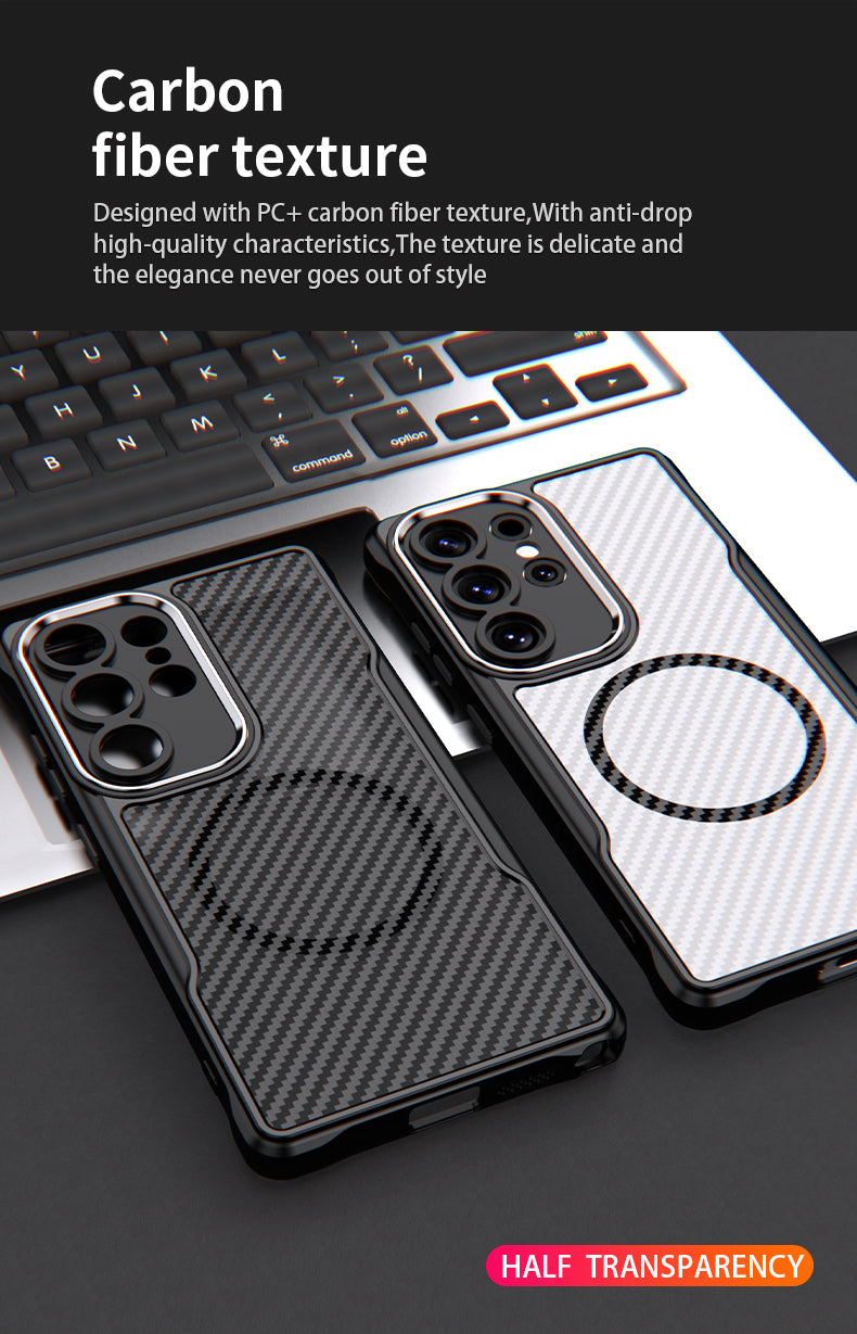 Premium TPU + PC + Acrylic Protective Case for Samsung Galaxy S25 Ultra