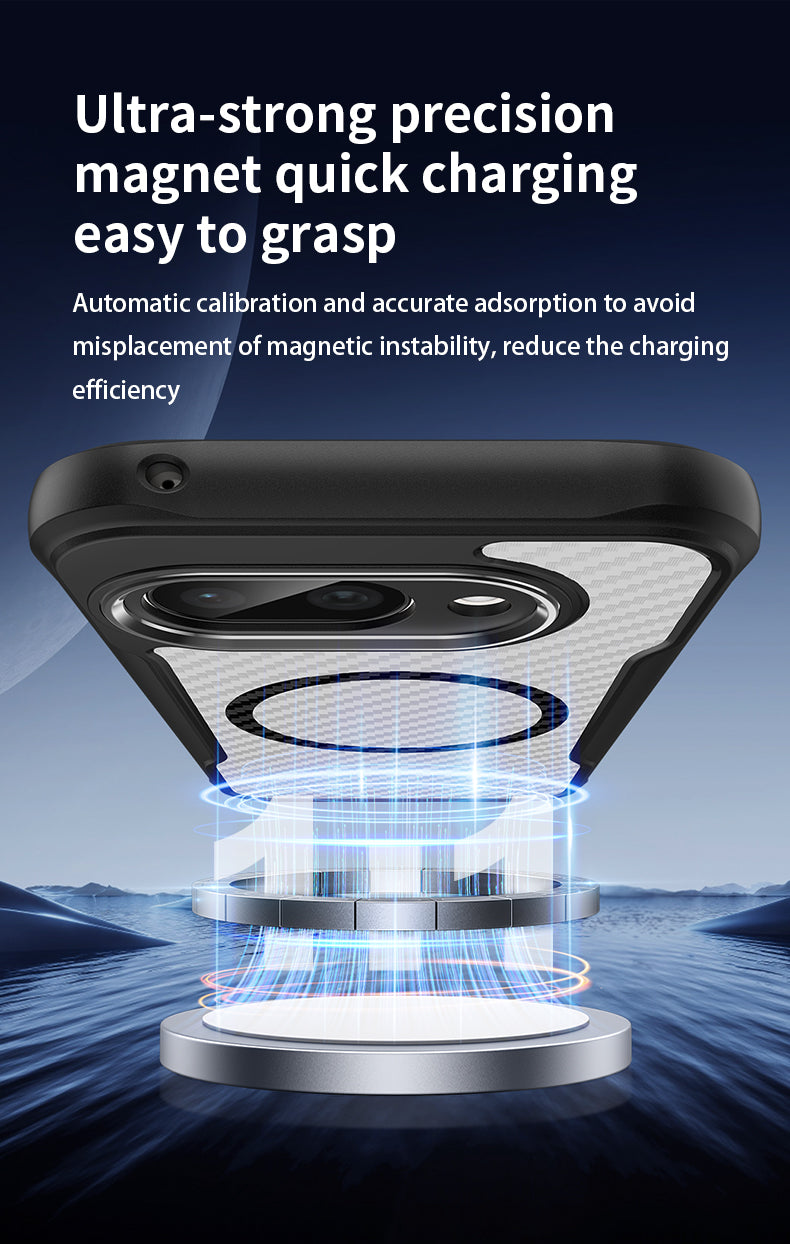 Premium TPU + PC + Acrylic Protective Case for Pixel 9A