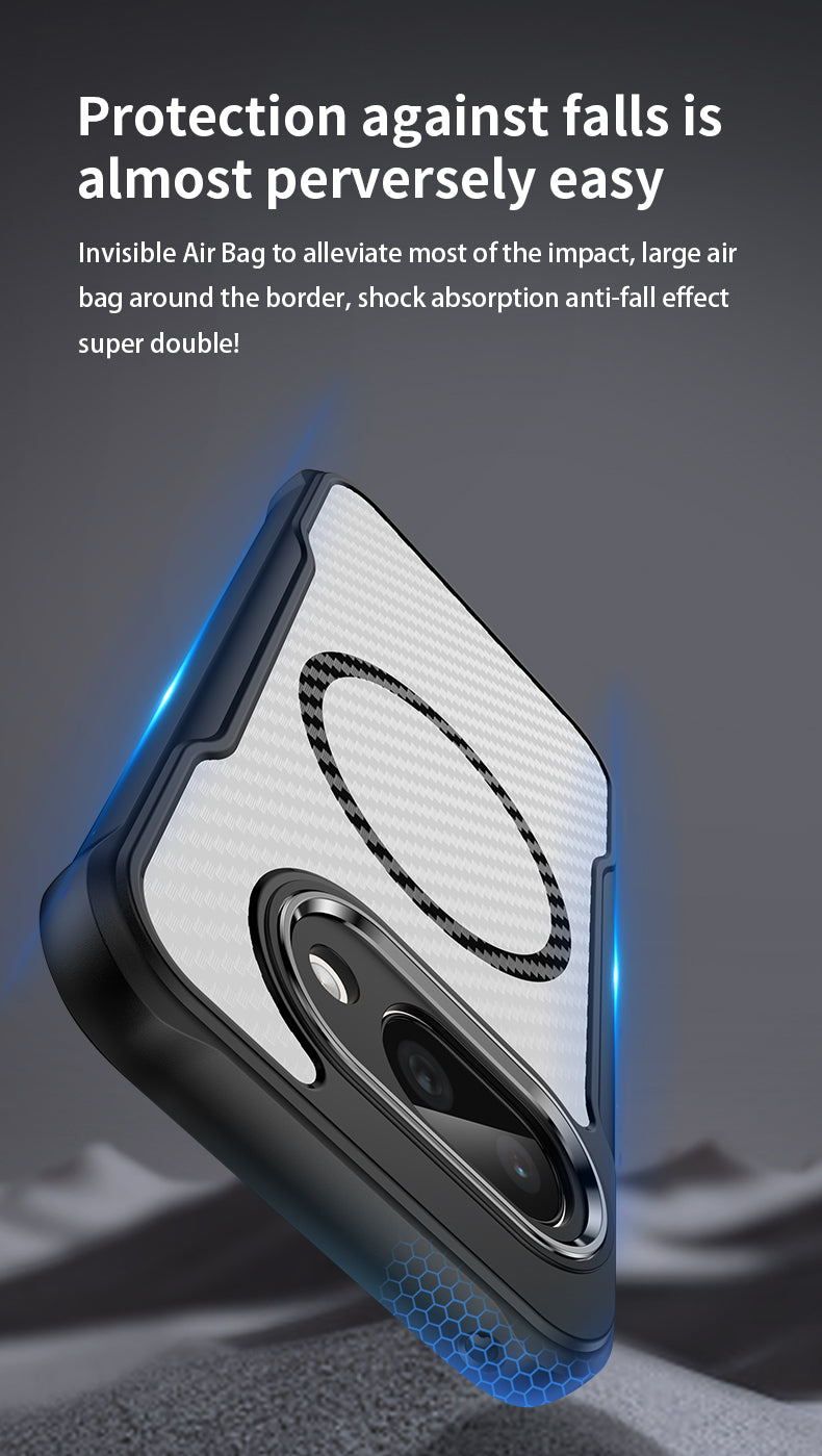 Premium TPU + PC + Acrylic Protective Case for Pixel 9A