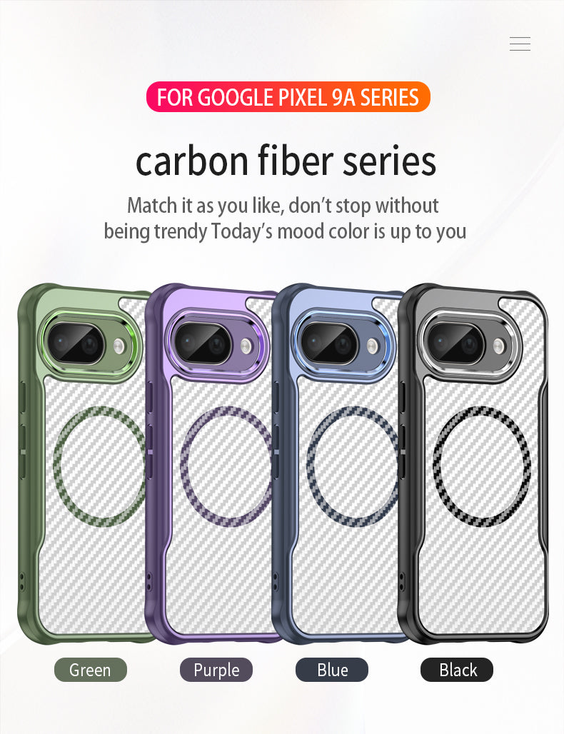 Premium TPU + PC + Acrylic Protective Case for Pixel 9A