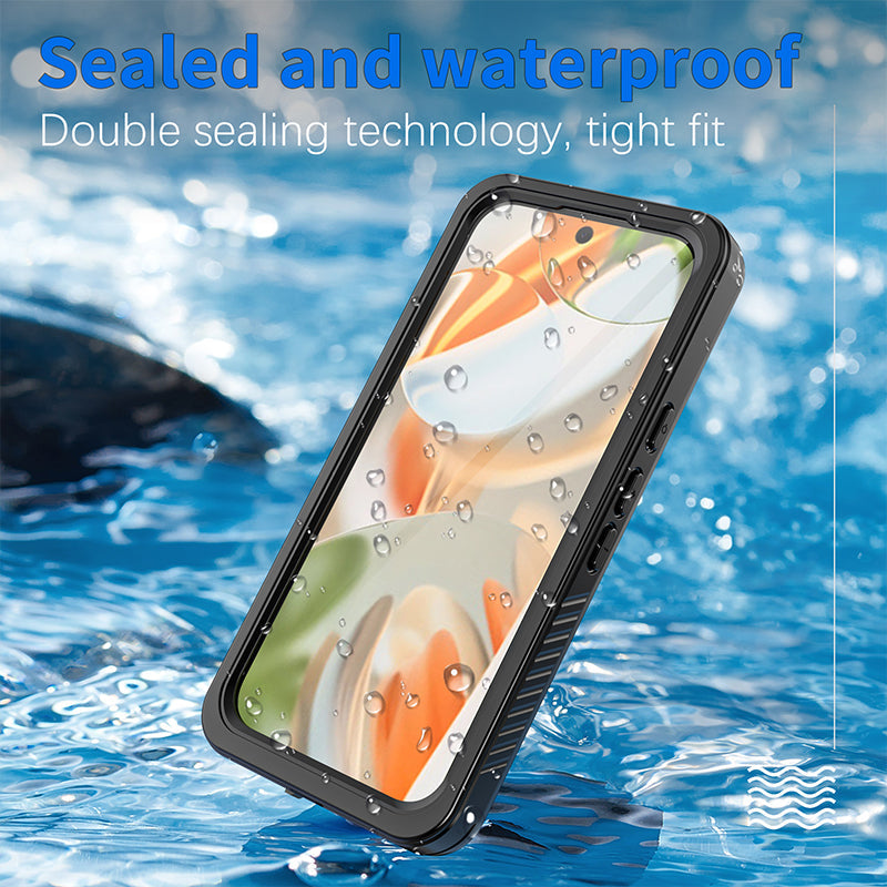 TPU+PET+PC material snowproof, waterproof, dustproof, and shockproof phone case(Pixel 6A/8A/9/9Pro/9Pro XL/10/10Pro/10Pro XL)