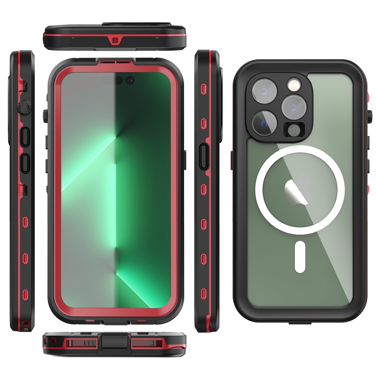 TPU+PC material snowproof, waterproof, dustproof, and shockproof phone case(iPhone 14/14 Plus/14 Pro/14 Pro Max)