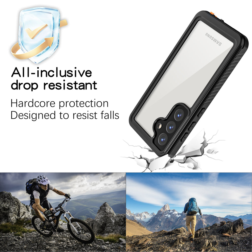 TPU+PET+PC material snowproof, waterproof, dustproof, and shockproof phone case(Samsung Galaxy S25/S25 Plus/S25 Ultra)