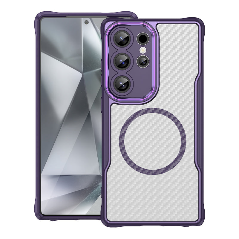 Premium TPU + PC + Acrylic Protective Case for Samsung Galaxy S25 Ultra