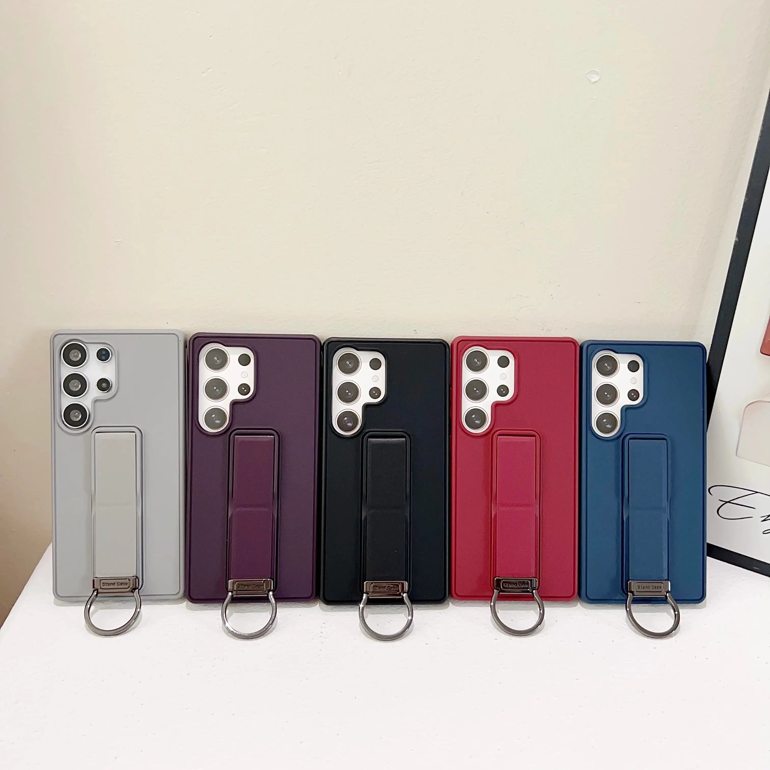 Samsung Galaxy S23, S24 or S25 Ultra Magnetic TPU+PC Protective Case with Expandable Stand