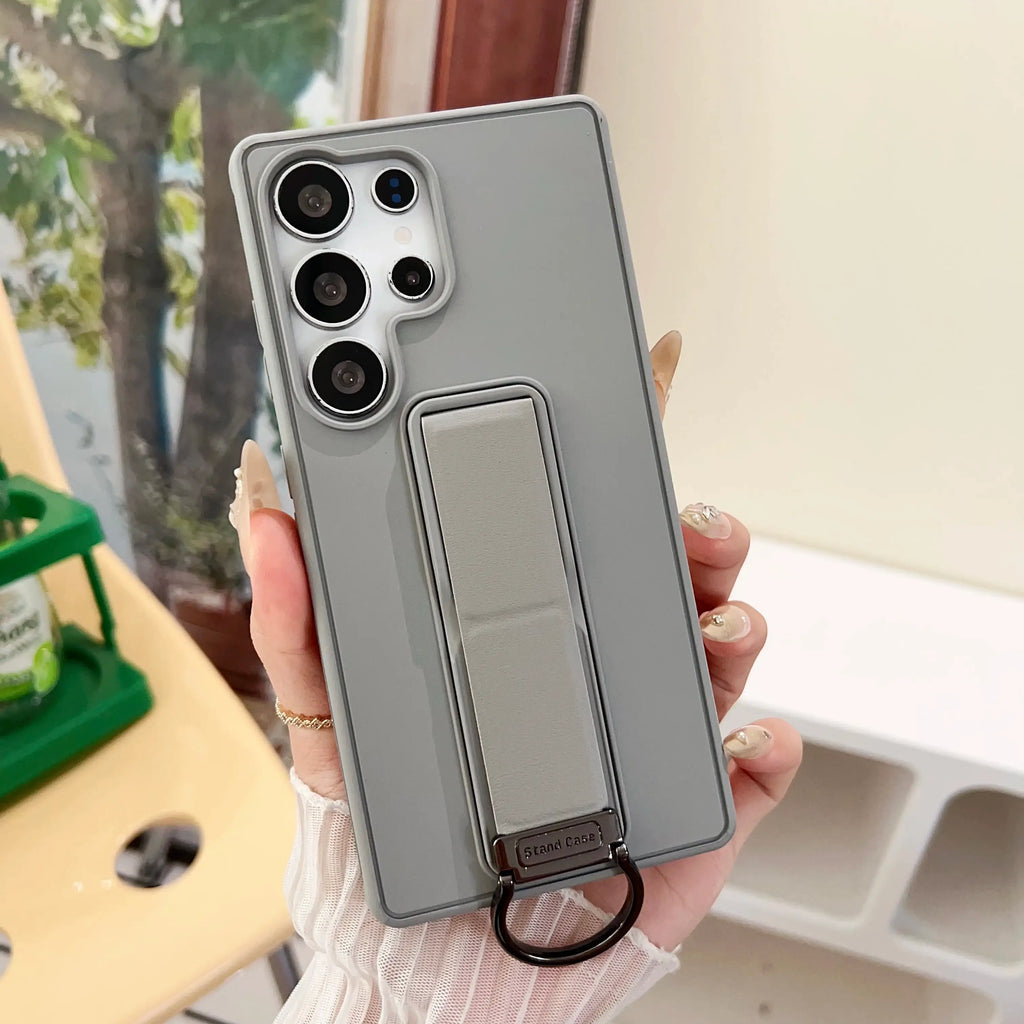 Samsung Galaxy S23, S24 or S25 Ultra Magnetic TPU+PC Protective Case with Expandable Stand