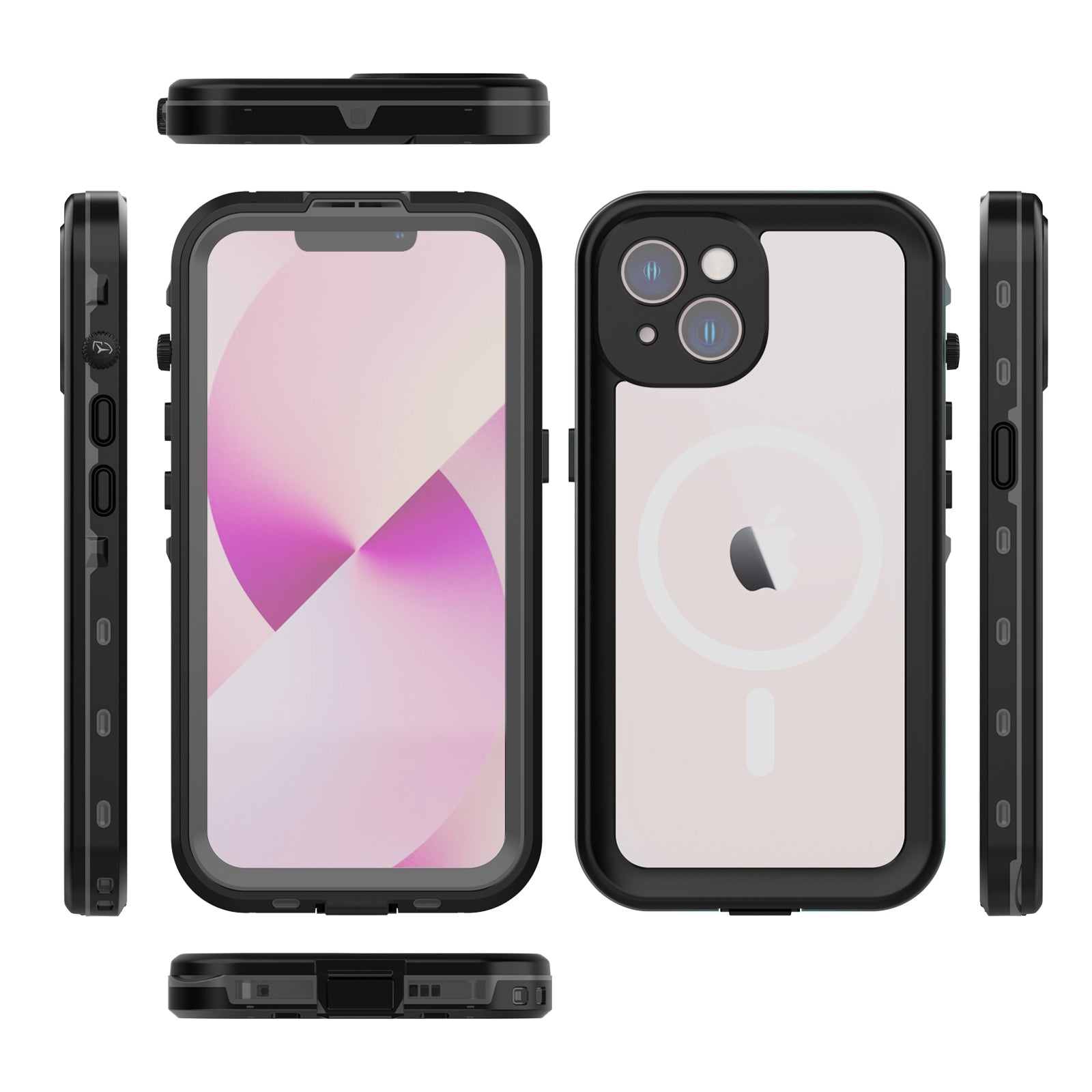 TPU+PC material snowproof, waterproof, dustproof, and shockproof phone case(iPhone 14/14 Plus/14 Pro/14 Pro Max)