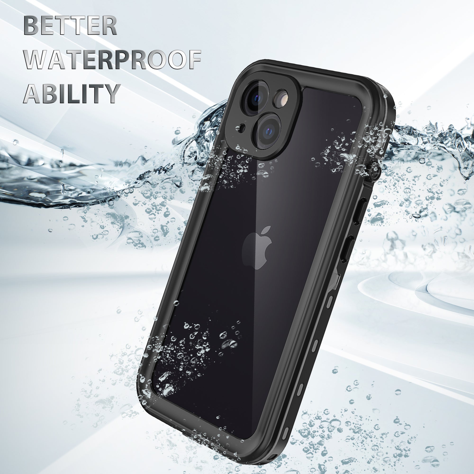 TPU+PC material snowproof, waterproof, dustproof, and shockproof phone case(iPhone 13/13 mini/13 Pro/13 Pro Max)